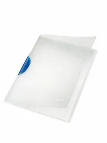 Talerze z klipsem Leitz ColorClip Magic, niebieski